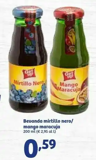 In'S Mercato Get up Mango Maracuja 200 G(ml) offerta