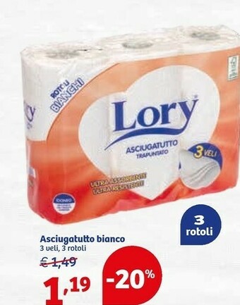 In'S Mercato Rotoli di carta offerta