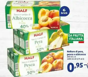 In'S Mercato Half Succo E Polpa Di Pera Brick 1200 G(ml) offerta