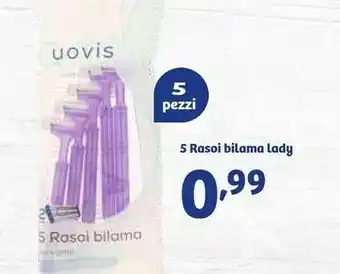 In'S Mercato Quovis 5 Rasoio Bilama Lady offerta