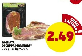 PENNY Penny Market Tagliata Di Coppa Marinata offerta