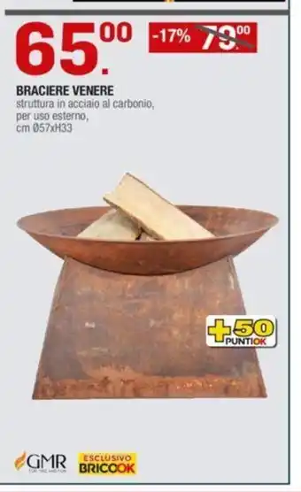 Brico OK Braciere Venere Ø57xH33 cm offerta