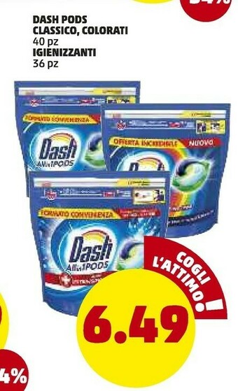 PENNY Dash Pods Classico offerta