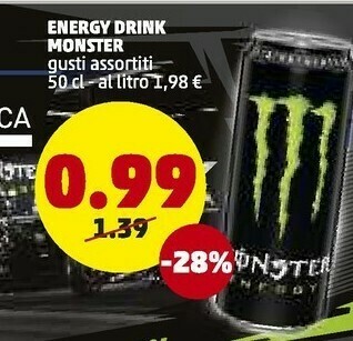 PENNY Monster Energy drink offerta