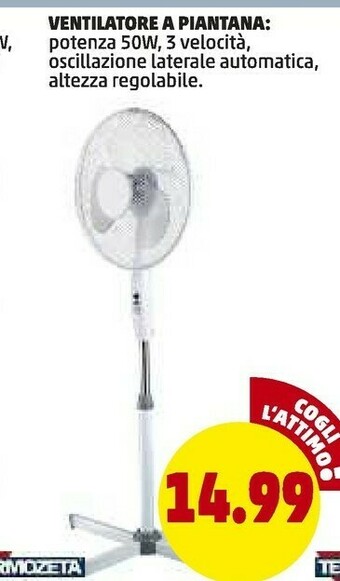 PENNY Termozeta Ventilatore offerta