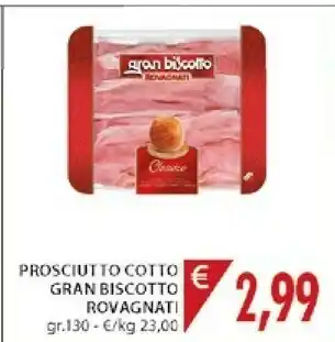 Mercatò Rovagnati Prosciutto cotto offerta