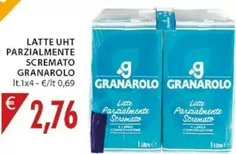 Mercatò Granarolo Latte Fresco Parzialmente Scremato offerta