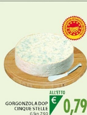 Mercatò Cinque Stelle Gorgonzola DOP offerta