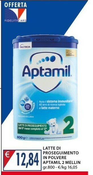 Mercatò Aptamil Latte per neonati offerta