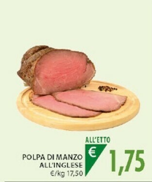 Mercatò Polpa Di Manzo All' Inglese offerta