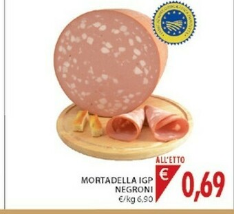 Mercatò Negroni Mortadella IGP offerta
