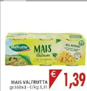 Mercatò Valfrutta Mais offerta
