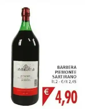 Mercatò Sartirano Barbera Piemonte offerta