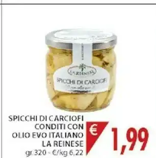 Mercatò La reinese Carciofi offerta