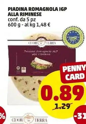 PENNY Piadina romagnola Piadine offerta