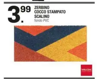 Brico OK Zerbino Cocco Stampato Scalino offerta
