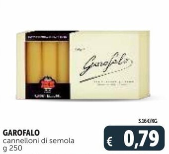 Deco Supermercati Garofalo Cannelloni di semola g 250 offerta