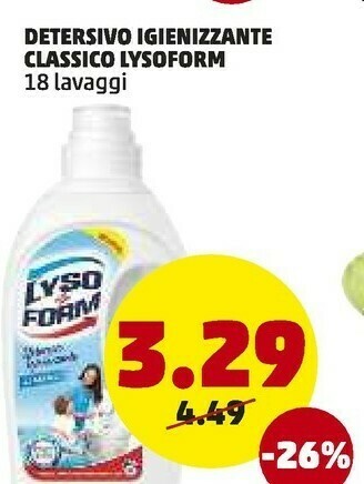 Lysoform Detersivo lavatrice