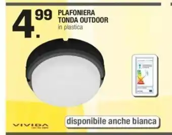 Brico OK Plafoniera Tonda Outdoor offerta