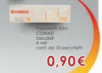 Conad Superstore Fazzoletti offerta