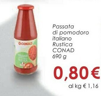 Conad Superstore Passata di pomodoro offerta