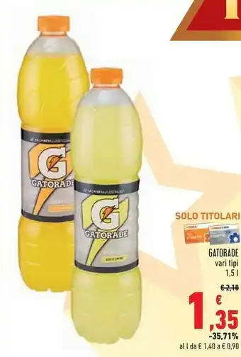 Conad Superstore Gatorade Energy drink offerta