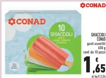 Conad Superstore Ghiaccioli offerta