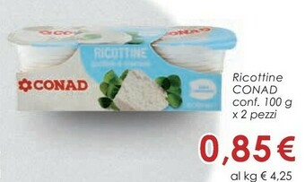 Conad Superstore Ricotta offerta