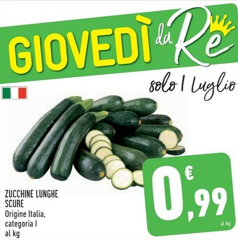Conad Superstore Zucchine offerta