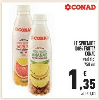 Conad Superstore Succhi di frutta offerta