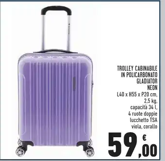 Conad Neon Trolley offerta