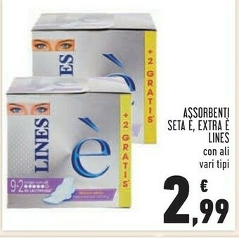Conad Lines Assorbenti lines offerta