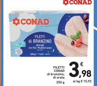 Conad Conad - Filetti Di Branzino offerta