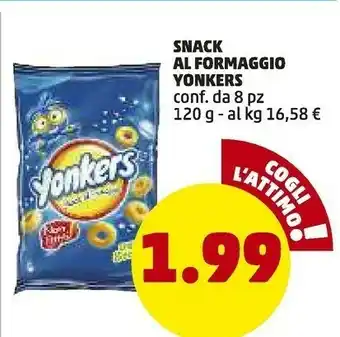 PENNY Yonkers Snack offerta