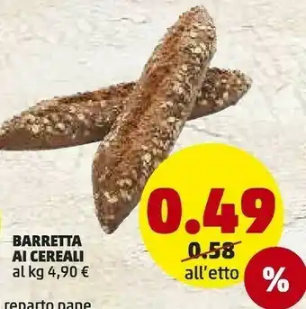 PENNY Penny Market Barretta Al Cereali offerta