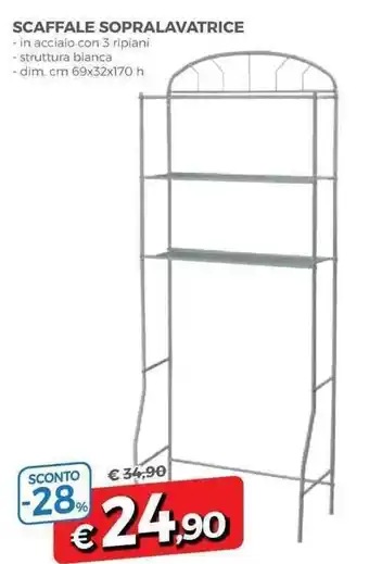 DPiù Scaffale Sopralavatrice offerta
