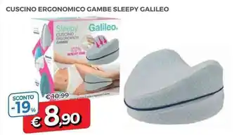 Cuscino Ergonomic Gambe Sleepy Galileo