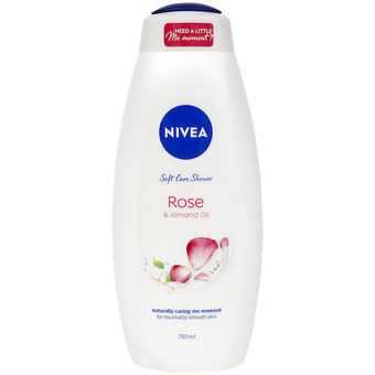 Action Bagnoschiuma nivea rose & almond oil offerta
