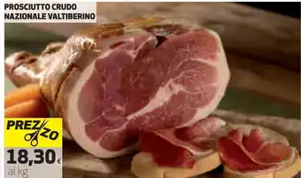 Ipercoop Prosciutto crudo nazionale valtiberino offerta