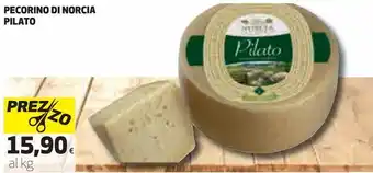 Ipercoop Pecorino di norcia pilato offerta