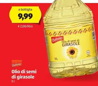 ALDI Olio di semi di girasole bellasan 5 l offerta