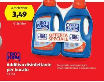 Additivo disinfettante per bucato bio presto plus