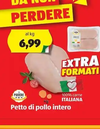 ALDI Petto di pollo intero il podere offerta