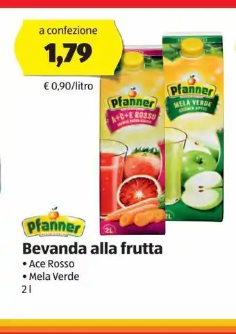 ALDI Bevanda alla frutta pfanner offerta