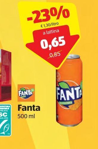 ALDI Fanta 500 ml offerta