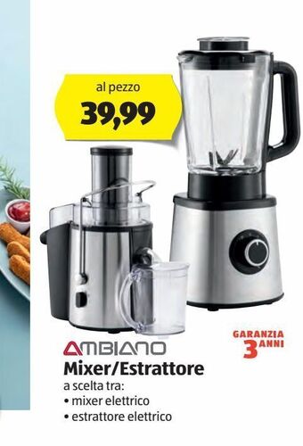 Ambiano mixer / estrattore
