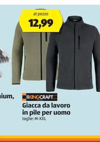 ALDI Giacca da lavoro in ole per uomo taglie m - xxl offerta