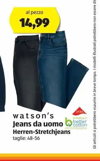 ALDI Jeans da uomo watson""s offerta
