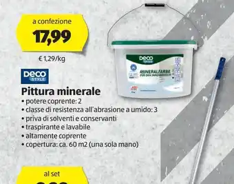 Pittura minerale deco