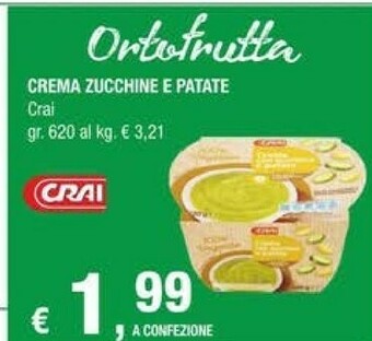 Crai Crai Crema Zucchine E Patate offerta